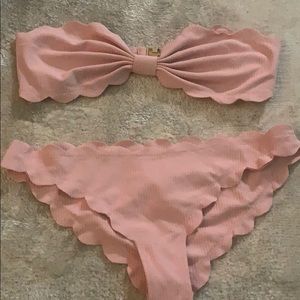 Marysia swimsuit set bikini sustainable Antibes